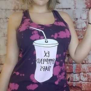 Ex boyfriend tears tank top